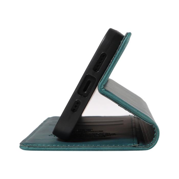 BETOPNICE - BETOPNICE 003 Fodral för Samsung Galaxy A15 5G - Äkta läder - Grön