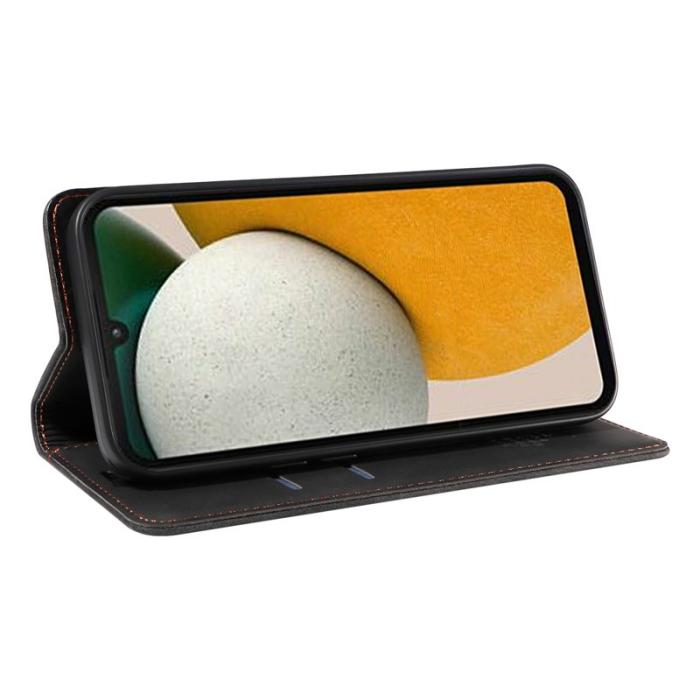 BETOPNICE - BETOPNICE 003 Fodral för Samsung Galaxy A15 5G - Äkta läder - Svart