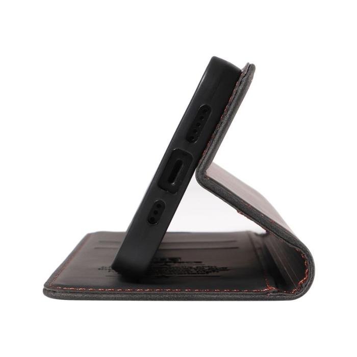 BETOPNICE - BETOPNICE 003 Fodral för Samsung Galaxy A15 5G - Äkta läder - Svart