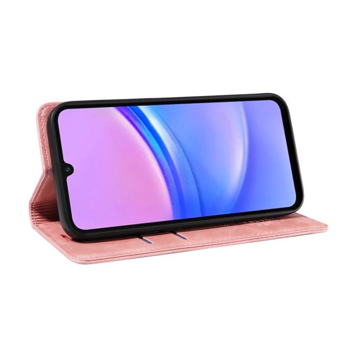 BETOPNICE - BETOPNICE 003 Fodral för Samsung Galaxy A17 5G - Äkta läder - Rosa