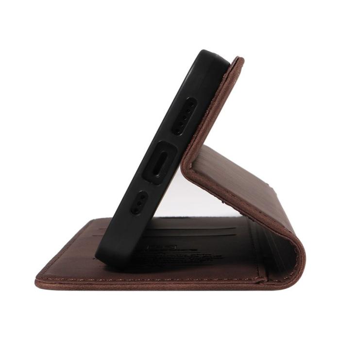 BETOPNICE - BETOPNICE 003 Fodral för Samsung Galaxy A32 5G - Äkta läder - Brun