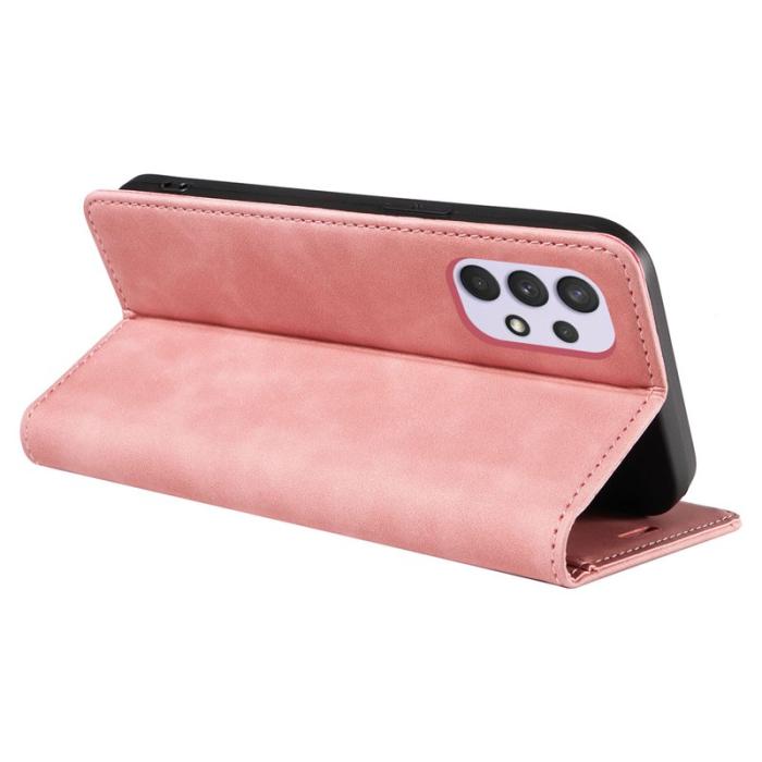 BETOPNICE - BETOPNICE 003 Fodral för Samsung Galaxy A32 5G - Äkta läder - Pink