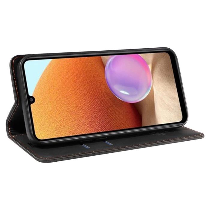 BETOPNICE - BETOPNICE 003 Fodral för Samsung Galaxy A32 5G - Äkta läder - Svart