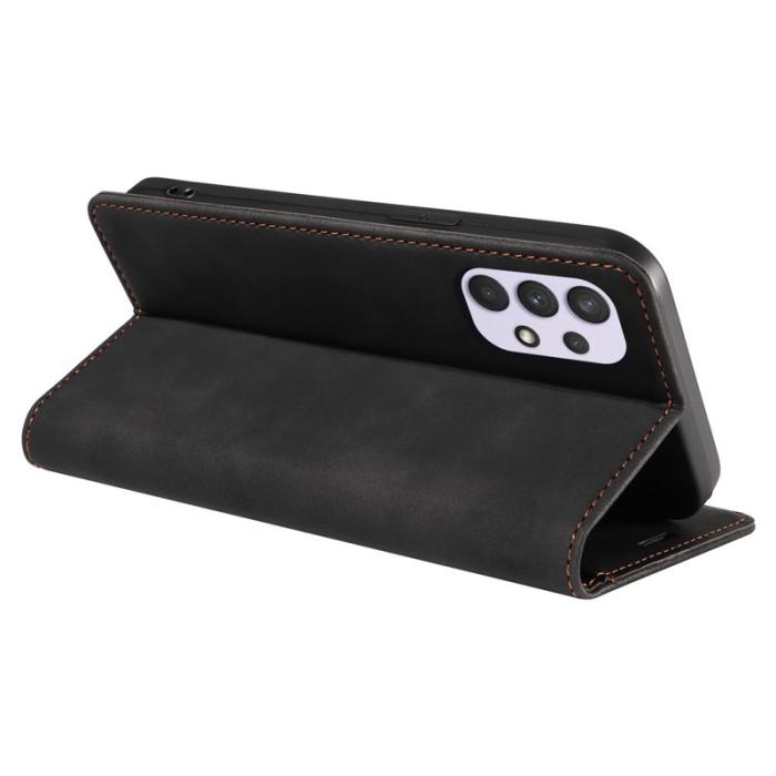 BETOPNICE - BETOPNICE 003 Fodral för Samsung Galaxy A32 5G - Äkta läder - Svart