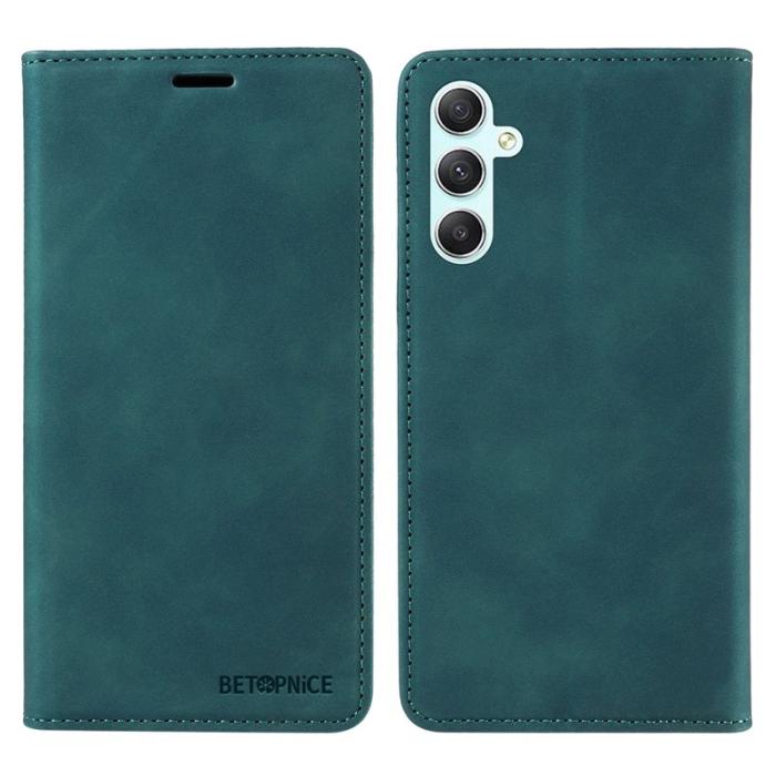 BETOPNICE - BETOPNICE 003 Fodral för Samsung Galaxy A34 5G - PU Läder - Grön