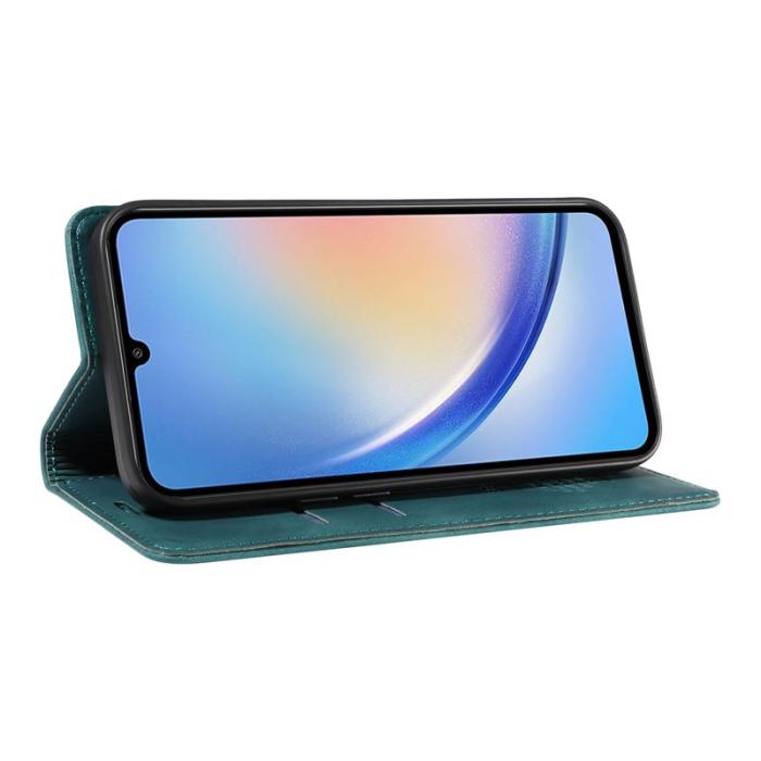 BETOPNICE - BETOPNICE 003 Fodral för Samsung Galaxy A34 5G - PU Läder - Grön