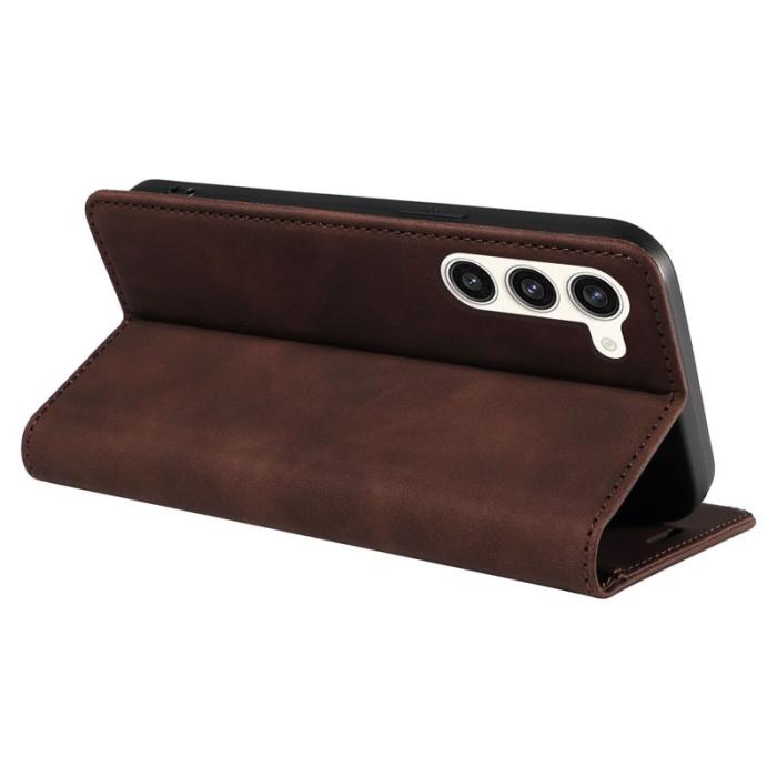 BETOPNICE - BETOPNICE 003 Fodral för Samsung Galaxy S23 - Äkta läder - Brun