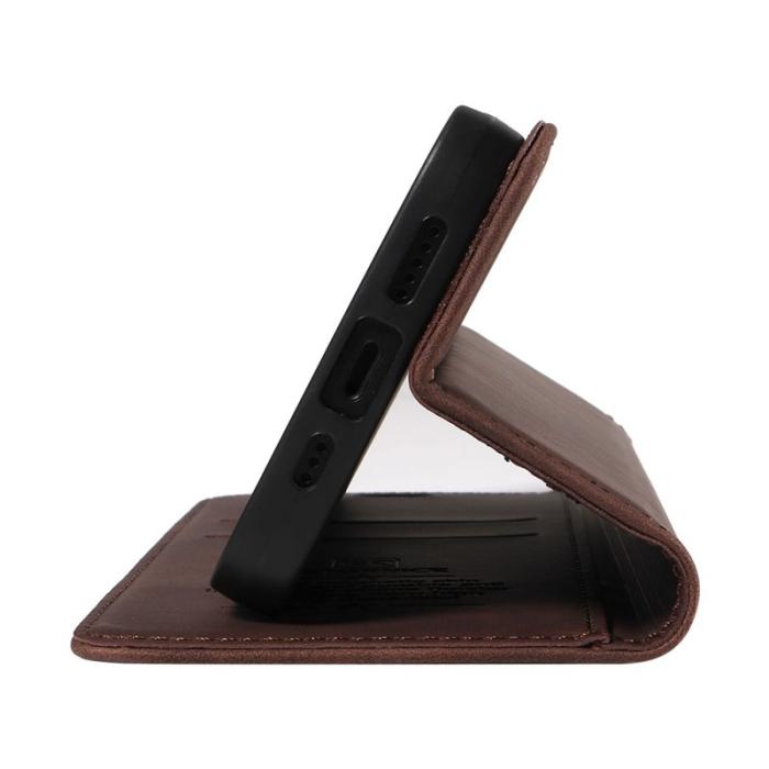 BETOPNICE - BETOPNICE 003 Fodral för Samsung Galaxy S23 FE PU Läder - Brun