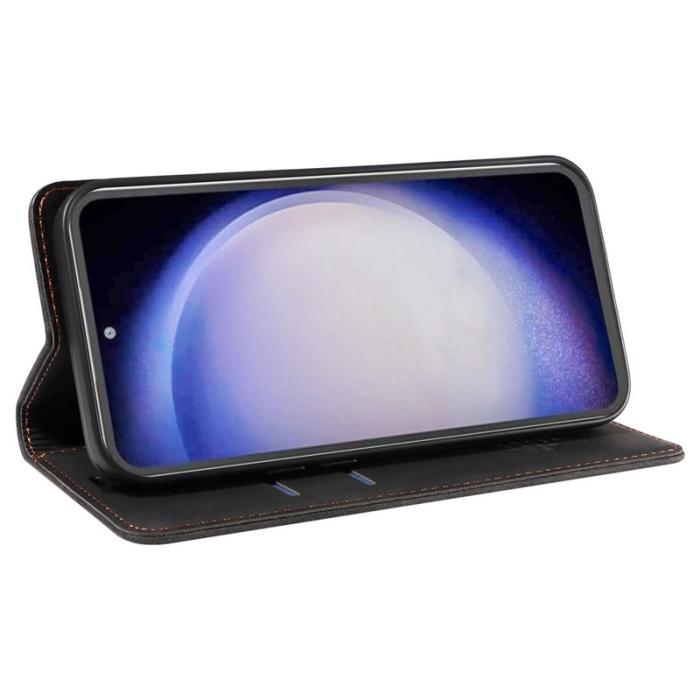 BETOPNICE - BETOPNICE 003 Fodral för Samsung Galaxy S23 FE PU Läder - Svart