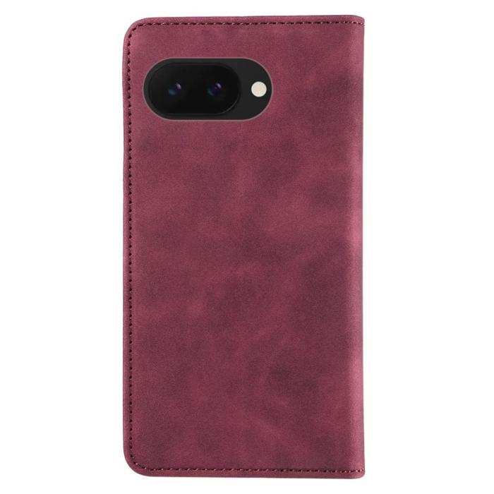 BETOPNICE - BETOPNICE 003 Google Pixel 9a Wallet Fodral Äkta läder - Röd