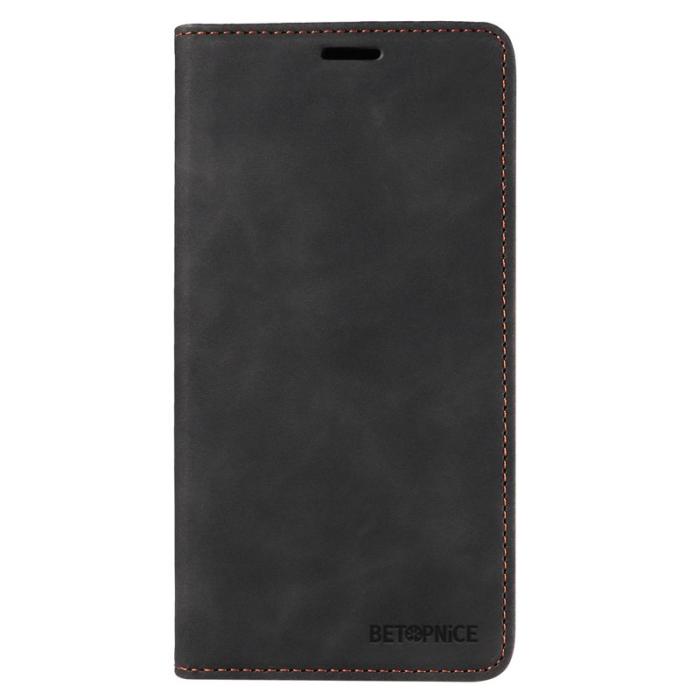 BETOPNICE - BETOPNICE 003 Google Pixel 9a Wallet Fodral Äkta läder - Svart