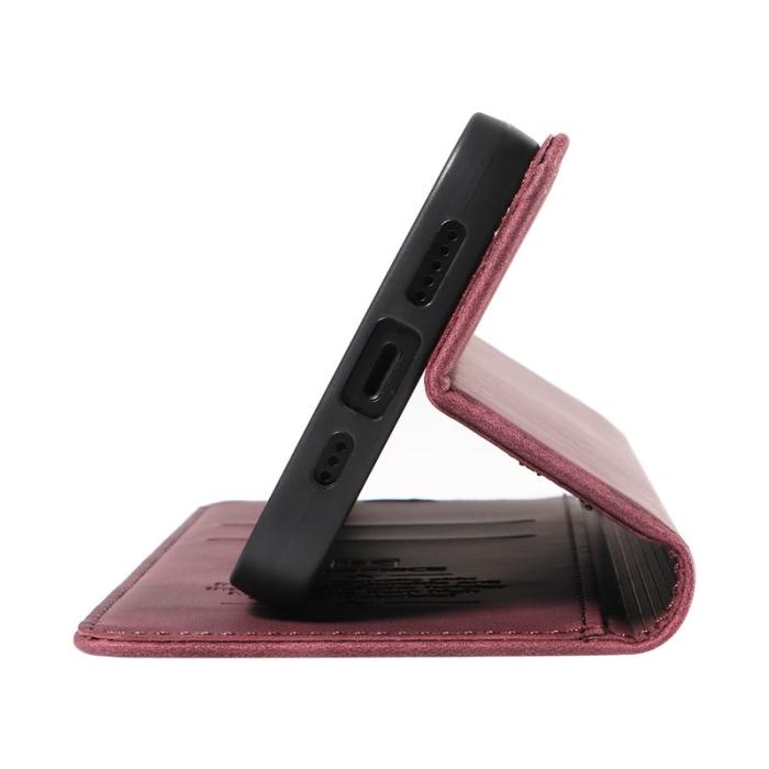 BETOPNICE - BETOPNICE 003 iPhone 13 mini Fodral Äkta läder - Röd