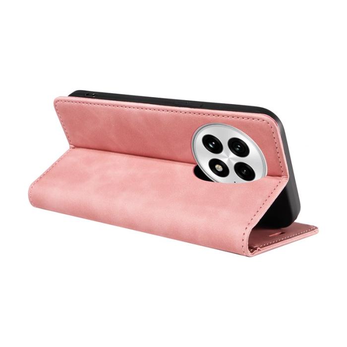 BETOPNICE - BETOPNICE 003 OnePlus 13 Fodral i Äkta Läder - Rosa