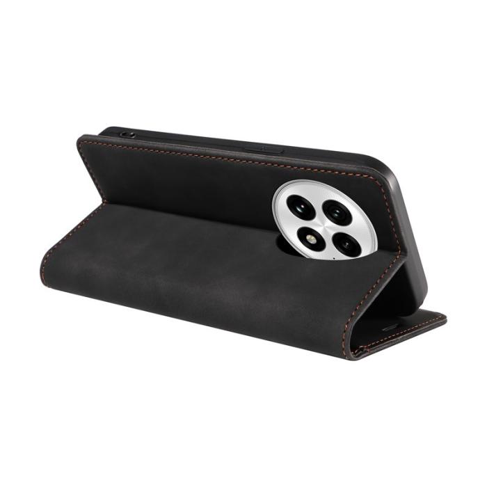 BETOPNICE - BETOPNICE 003 OnePlus 13 Wallet Fodral Äkta läder - Svart