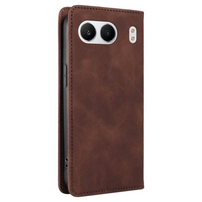 BETOPNICE - BETOPNICE 003 OnePlus Nord 4 Wallet Fodral Äkta läder - Brun