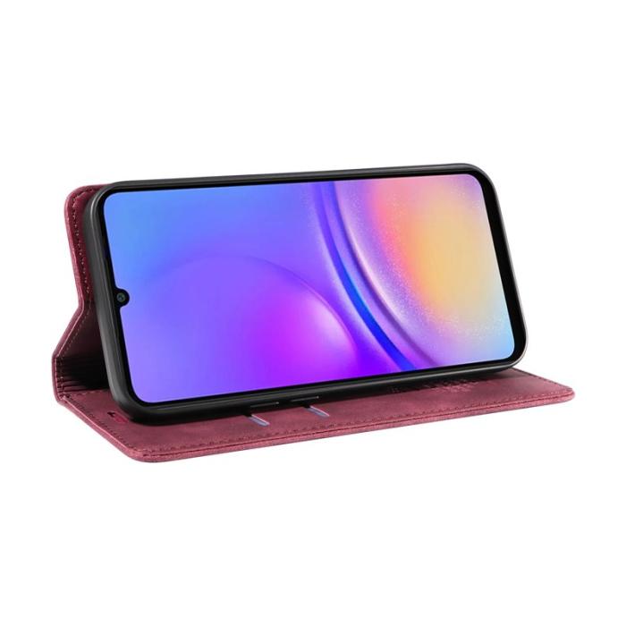 BETOPNICE - BETOPNICE 003 Samsung Galaxy A06 4G Fodral Äkta läder - Röd