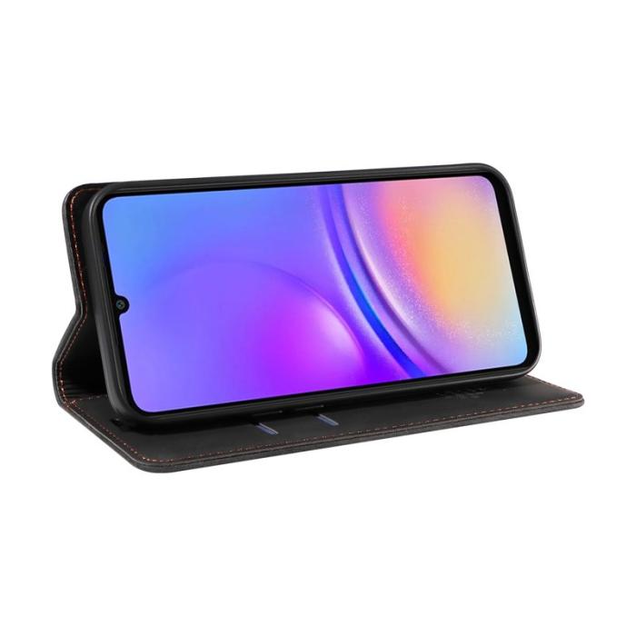 BETOPNICE - BETOPNICE 003 Samsung Galaxy A06 4G Fodral Äkta läder - Svart