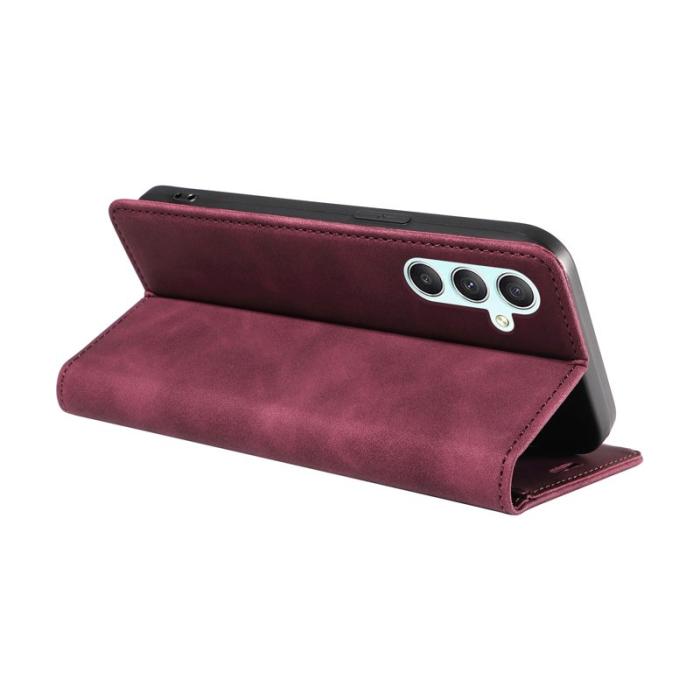 BETOPNICE - BETOPNICE 003 Samsung Galaxy A34 5G Fodral - PU Läder - Röd