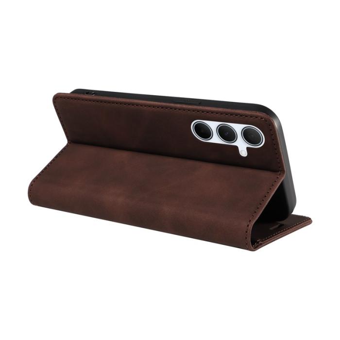 BETOPNICE - BETOPNICE 003 Samsung Galaxy A36 5G Fodral Äkta läder - Brun