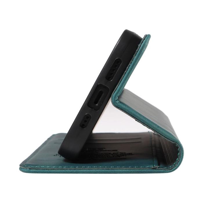 BETOPNICE - BETOPNICE 003 Samsung Galaxy S21 FE 5G Fodral - PU Läder - Grön