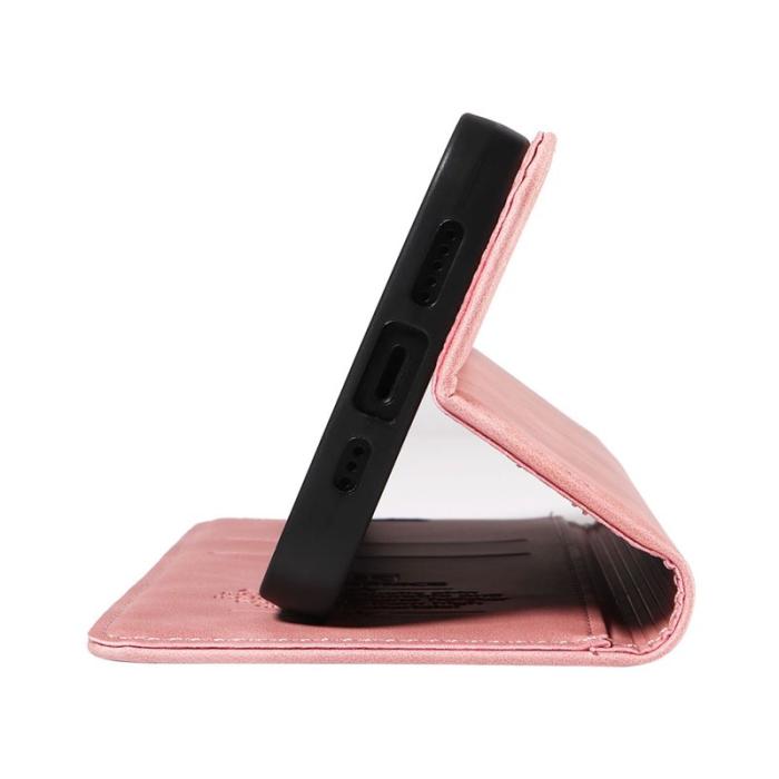 BETOPNICE - BETOPNICE 003 Samsung Galaxy S21 FE 5G Fodral - PU Läder - Pink