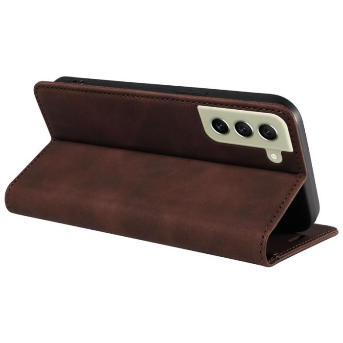 BETOPNICE - BETOPNICE 003 Samsung Galaxy S21 Fodral - PU Läder - Brun