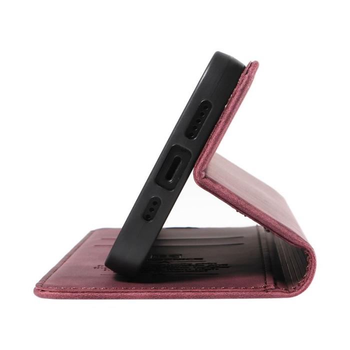 BETOPNICE - BETOPNICE 003 Samsung Galaxy S22+ Fodral Äkta läder - Röd