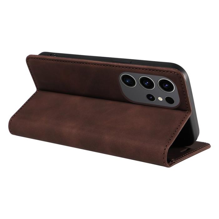 BETOPNICE - BETOPNICE 003 Samsung Galaxy S24 Ultra Fodral Flip Wallet - Brun