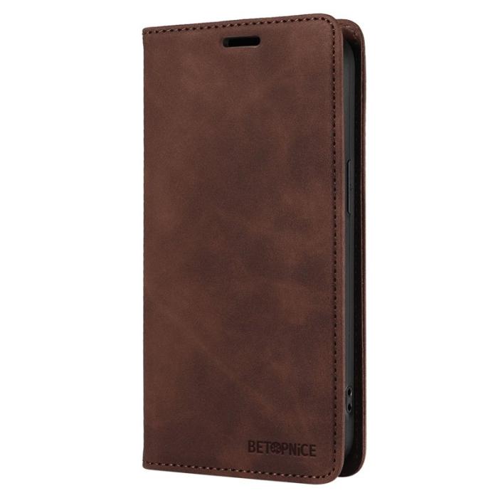 BETOPNICE - BETOPNICE 003 Samsung Galaxy S24 Ultra Fodral Flip Wallet - Brun