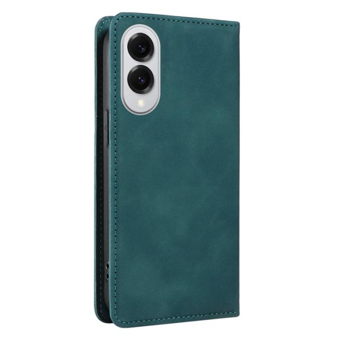 BETOPNICE - BETOPNICE 003 Samsung Galaxy S25 Edge Fodral Äkta läder - Grön