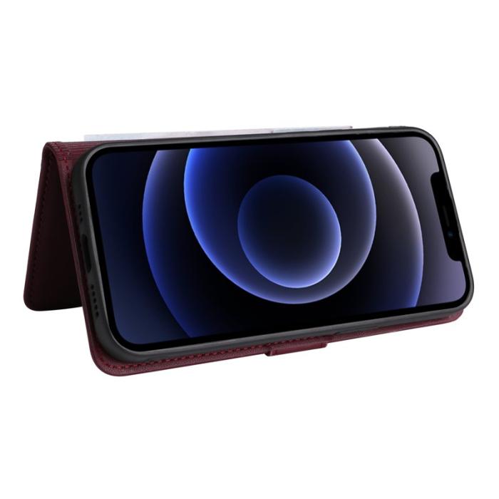 BETOPNICE - BETOPNICE iPhone 12 mini Fodral - Avtagbart PU Läder - Svart