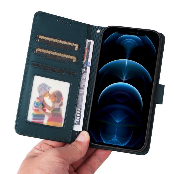 BETOPNICE - BETOPNICE iPhone 12 Pro Max Fodral - Detachable PU Leather - Blå