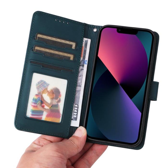 BETOPNICE - BETOPNICE iPhone 13 Fodral Magnetiskt Avtagbart PU Läder - Blå