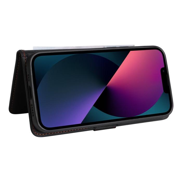 BETOPNICE - BETOPNICE iPhone 13 Fodral Magnetiskt Detachable PU Läder - Svart