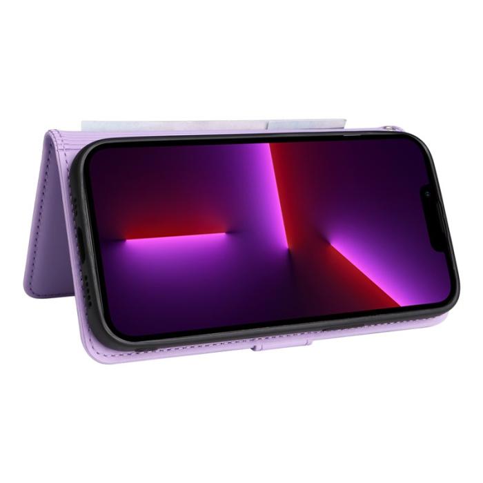 BETOPNICE - BETOPNICE iPhone 13 Pro Fodral Detachable PU Läder - Lila