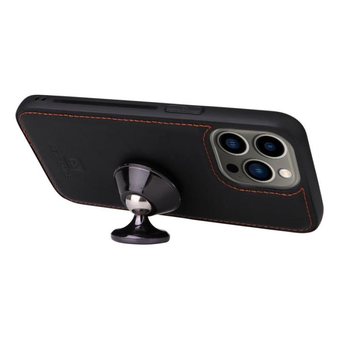 BETOPNICE - BETOPNICE iPhone 13 Pro Max Fodral - Detachable PU Leather - Svart