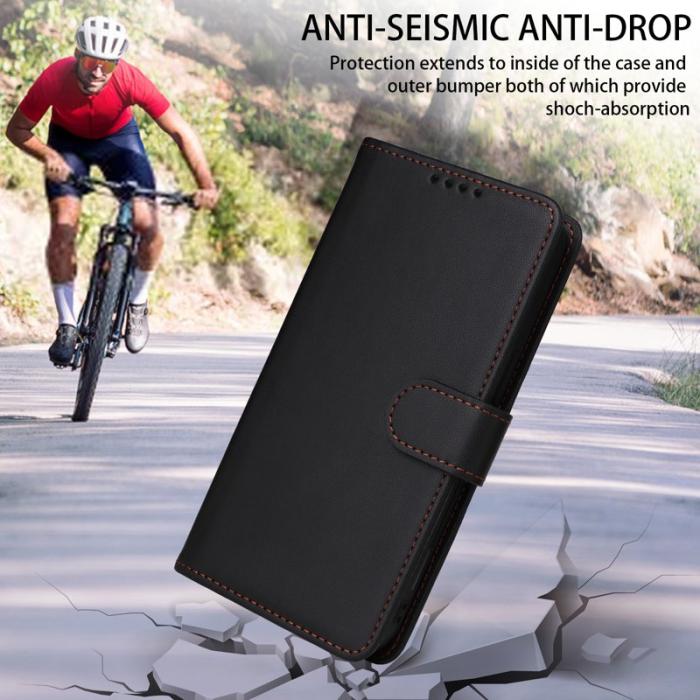 BETOPNICE - BETOPNICE iPhone 15 Fodral Magnetiskt Avtagbart PU Läder - Svart