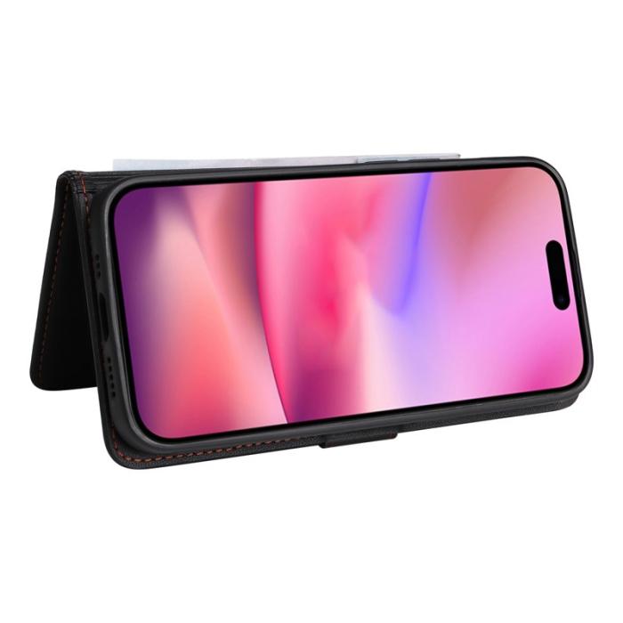 BETOPNICE - BETOPNICE iPhone 16 Fodral Magnetiskt Detachable PU Läder - Blå