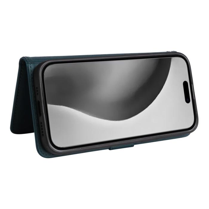 BETOPNICE - BETOPNICE iPhone 16 Pro Max Fodral - Detachable PU Leather - Blå