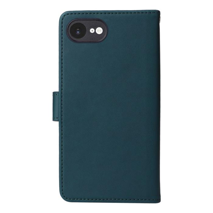 BETOPNICE - BETOPNICE iPhone 16e Fodral - Avtagbart PU Läder - Blå