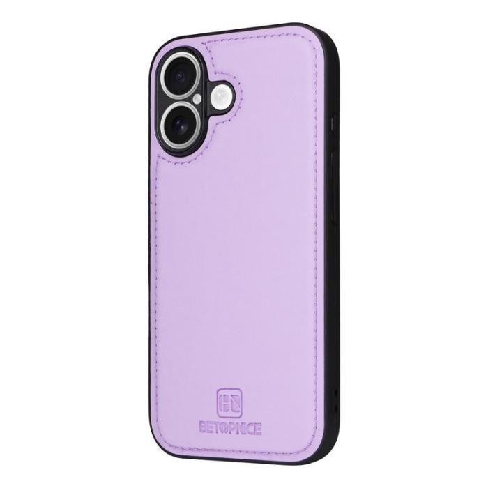 BETOPNICE - BETOPNICE iPhone 17 Fodral Magnetiskt Detachable PU Läder - Lila