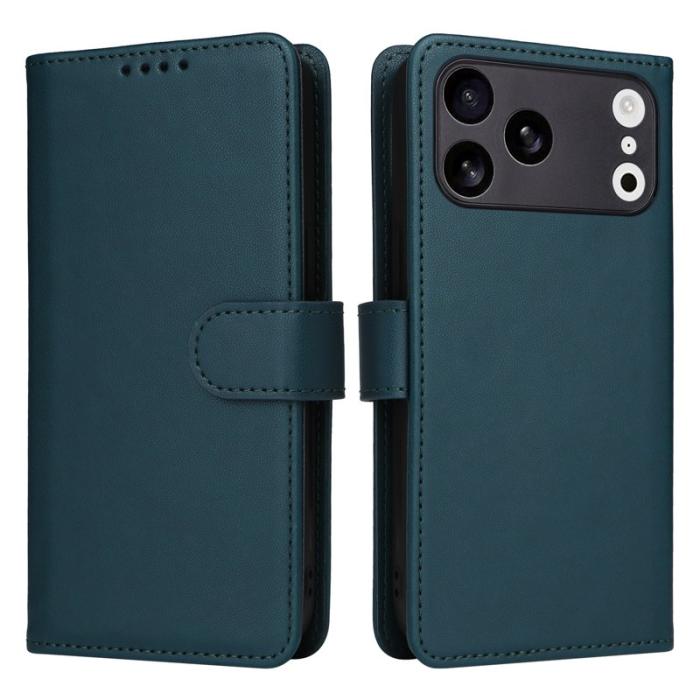 BETOPNICE - BETOPNICE iPhone 17 Pro Max Fodral - Detachable PU Leather - Grön