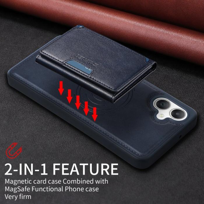 BETOPNICE - BETOPNICE Samsung Galaxy A06 4G Fodral - Äkta läder - Blå