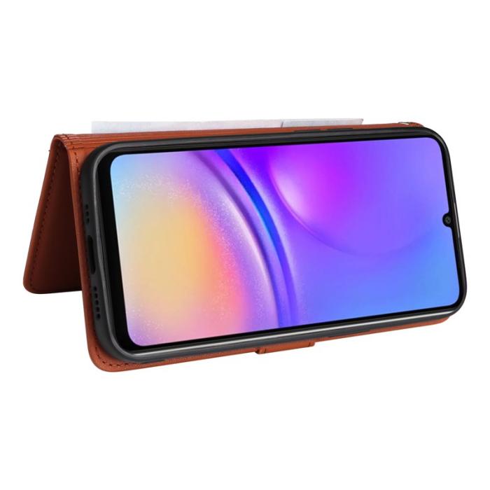 BETOPNICE - BETOPNICE Samsung Galaxy A06 4G Fodral Äkta läder - Brun