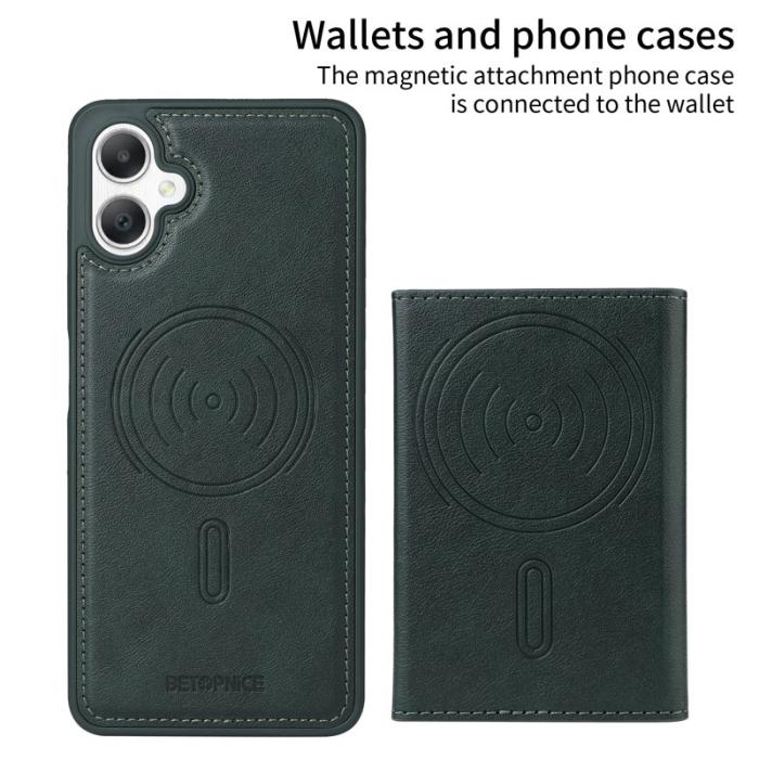 BETOPNICE - BETOPNICE Samsung Galaxy A06 4G Fodral Äkta läder - Grön