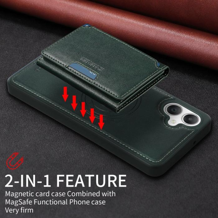 BETOPNICE - BETOPNICE Samsung Galaxy A06 4G Fodral Äkta läder - Grön