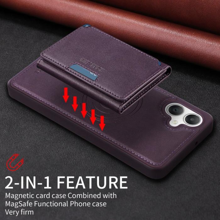 BETOPNICE - BETOPNICE Samsung Galaxy A06 4G Fodral Äkta läder - Lila