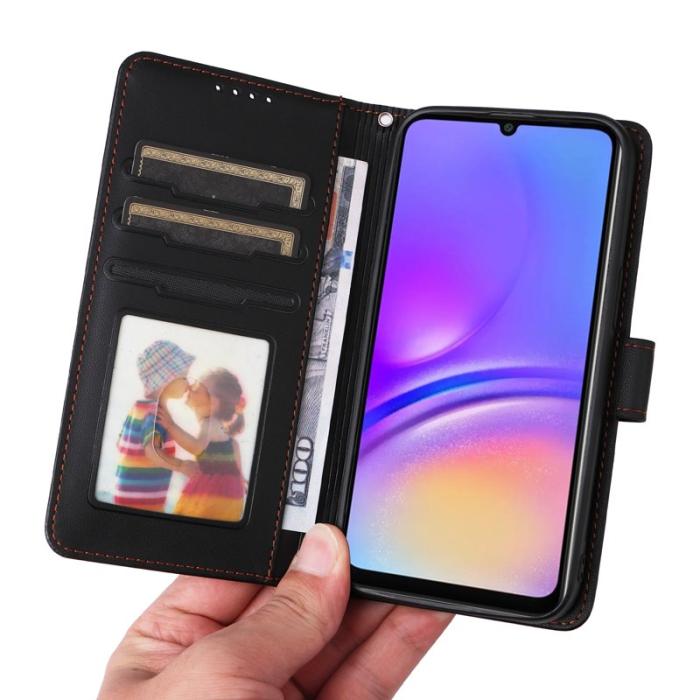 BETOPNICE - BETOPNICE Samsung Galaxy A06 4G Fodral - PU Läder - Svart