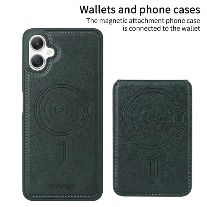 BETOPNICE - BETOPNICE Samsung Galaxy A06 Fodral Äkta läder - Grön