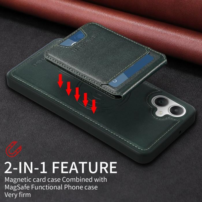 BETOPNICE - BETOPNICE Samsung Galaxy A06 Fodral Äkta läder - Grön